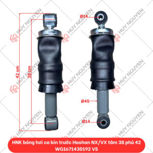 Bóng Hơi Cabin HOWO Haohan NV/VX (Mã WG1671440312 / WG1671430192)